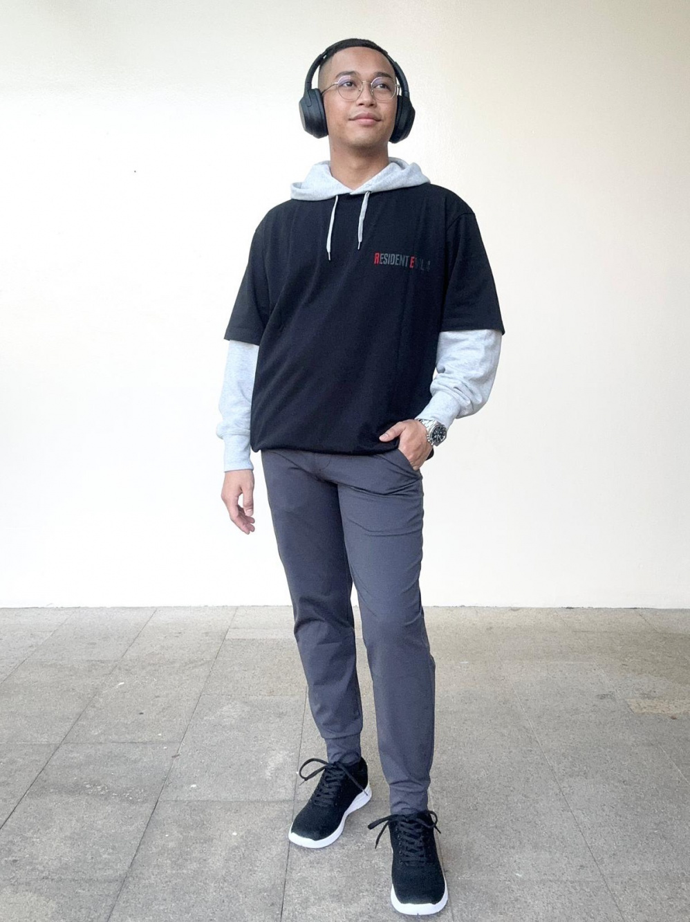 Check styling ideas for「Sweat Pullover Hoodie、Washed Jersey