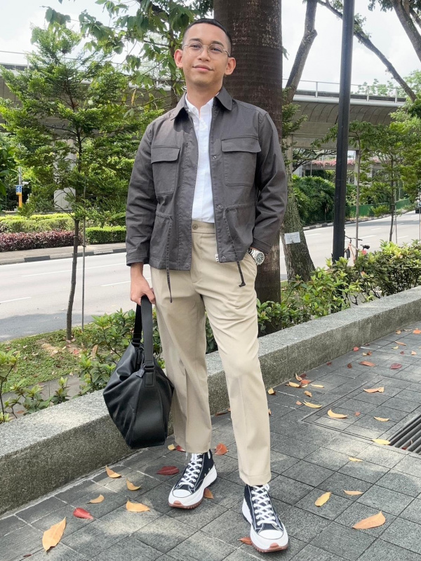 CHECK STYLING IDEAS FOR COTTON DRAWSTRING JACKET PLEATED WIDE PANTS UNIQLO VN