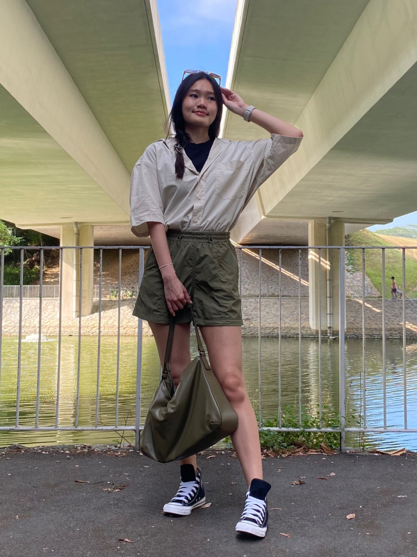 YOOU Check over shirt ※穴あり YOOU Check over shirt ※穴あり - メルカリ