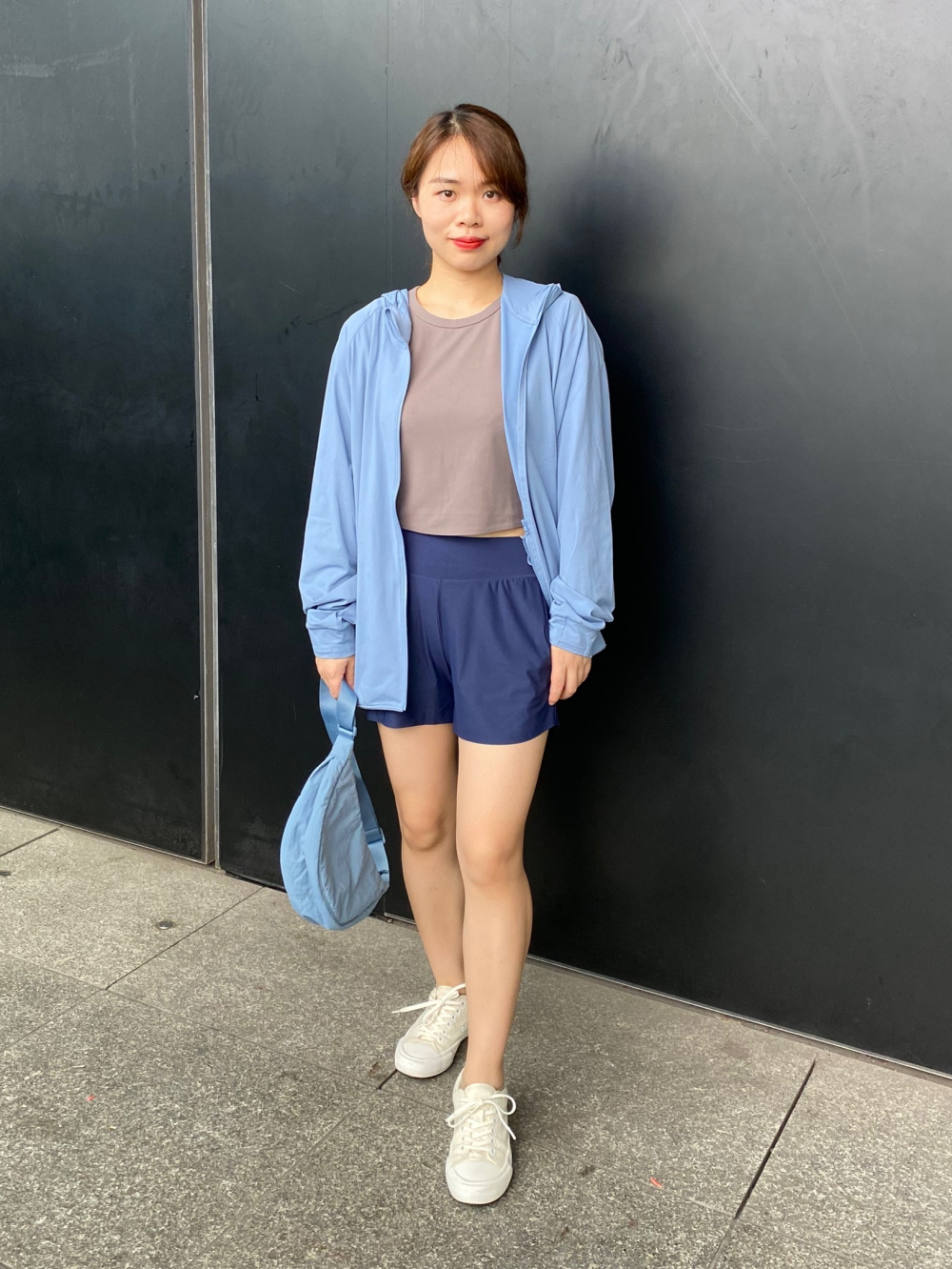 Check styling ideas for Ultra Stretch DRY EX Full Zip Hoodie Ultra Stretch AIRism Cropped T shirt Co ord UNIQLO MY