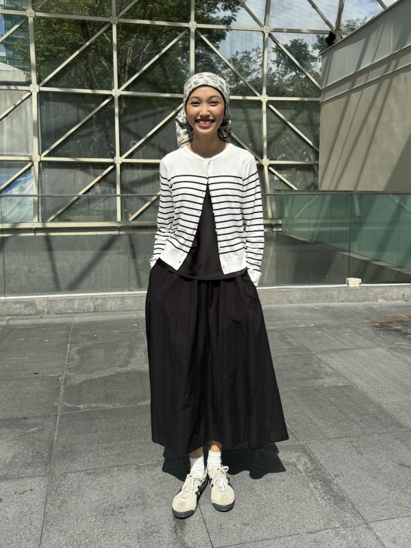 スカート 24aw Frill embroidery skirt eL】Frill Narrow Skirt/645553（スカート）｜eL（エル）の