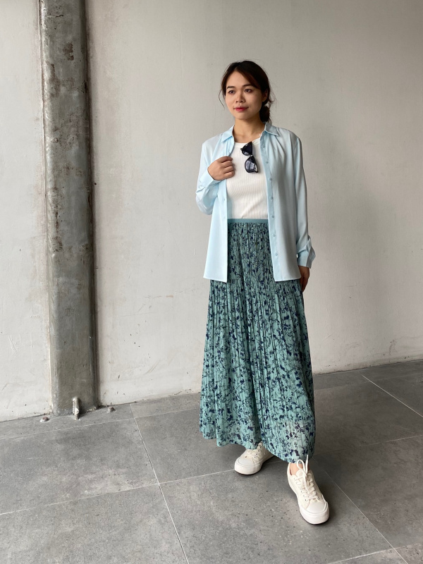 Chiffon skirt uniqlo sale