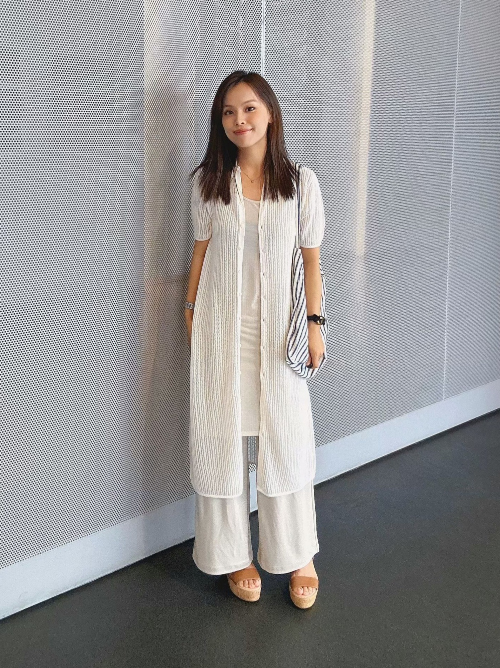 lace knit dress uniqlo  uniqlo i lace knit dress     | SHAFA