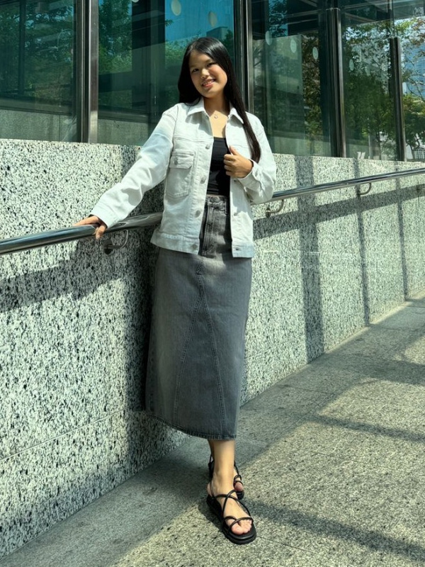 Outfit ideas of Vanessa Yeo(Raffles City) | UNIQLO IN