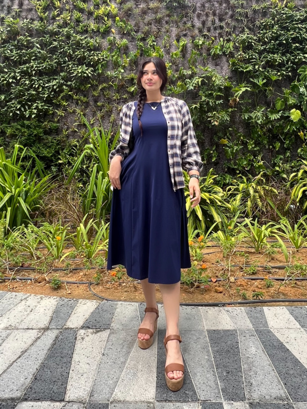 uniqlo brushed jersey dress Check styling ideas for「Ultra Stretch AIRism SID-JMD15956RD