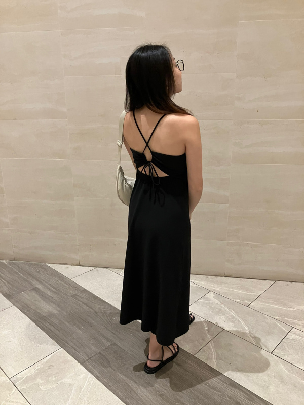 WOMEN'S CREPE JERSEY BRA CAMISOLE DRESS | UNIQLO SG