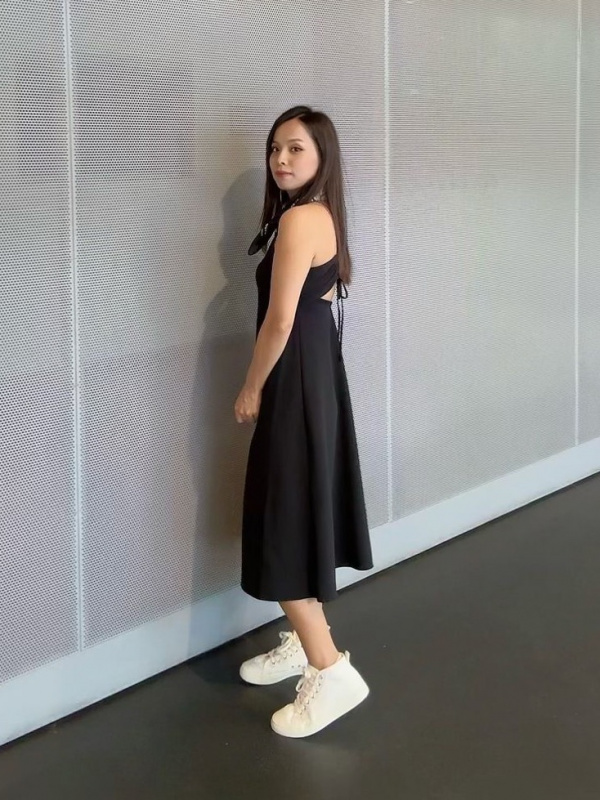 WOMEN'S CREPE JERSEY BRA CAMISOLE DRESS | UNIQLO SG