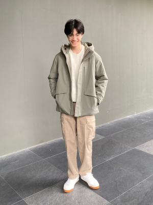 Men's Hybrid Down Parka | UNIQLO SG
