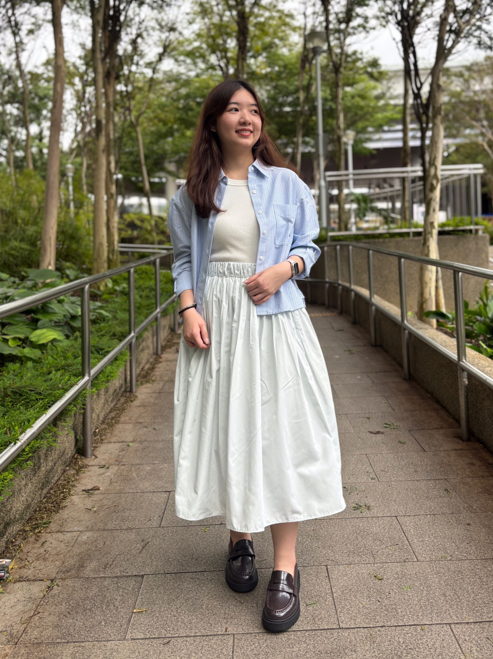 Check styling ideas for「Volume Gather Skirt、Halter Neck