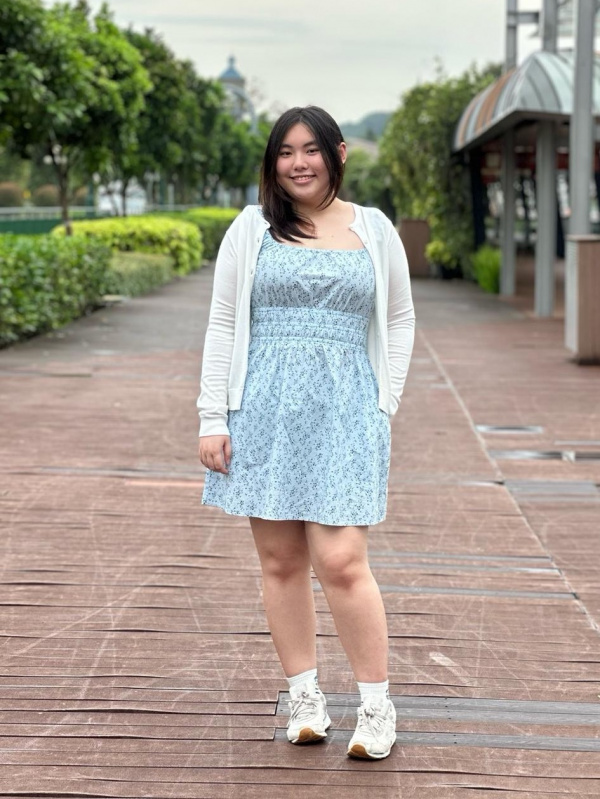 uniqlo cotton gathered mini dress An outfit using Cotton Gathered Mini Dress Sleeveless PrintUNIQLO SG