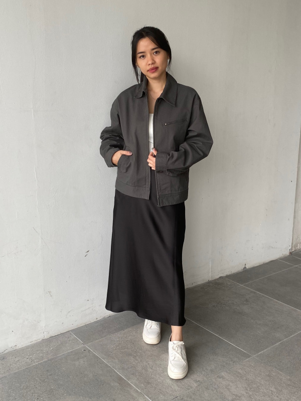 【CS】multi zip faded wash blouson (black) CS】multi zip faded wash blouson – PRESSING WEB SHOP