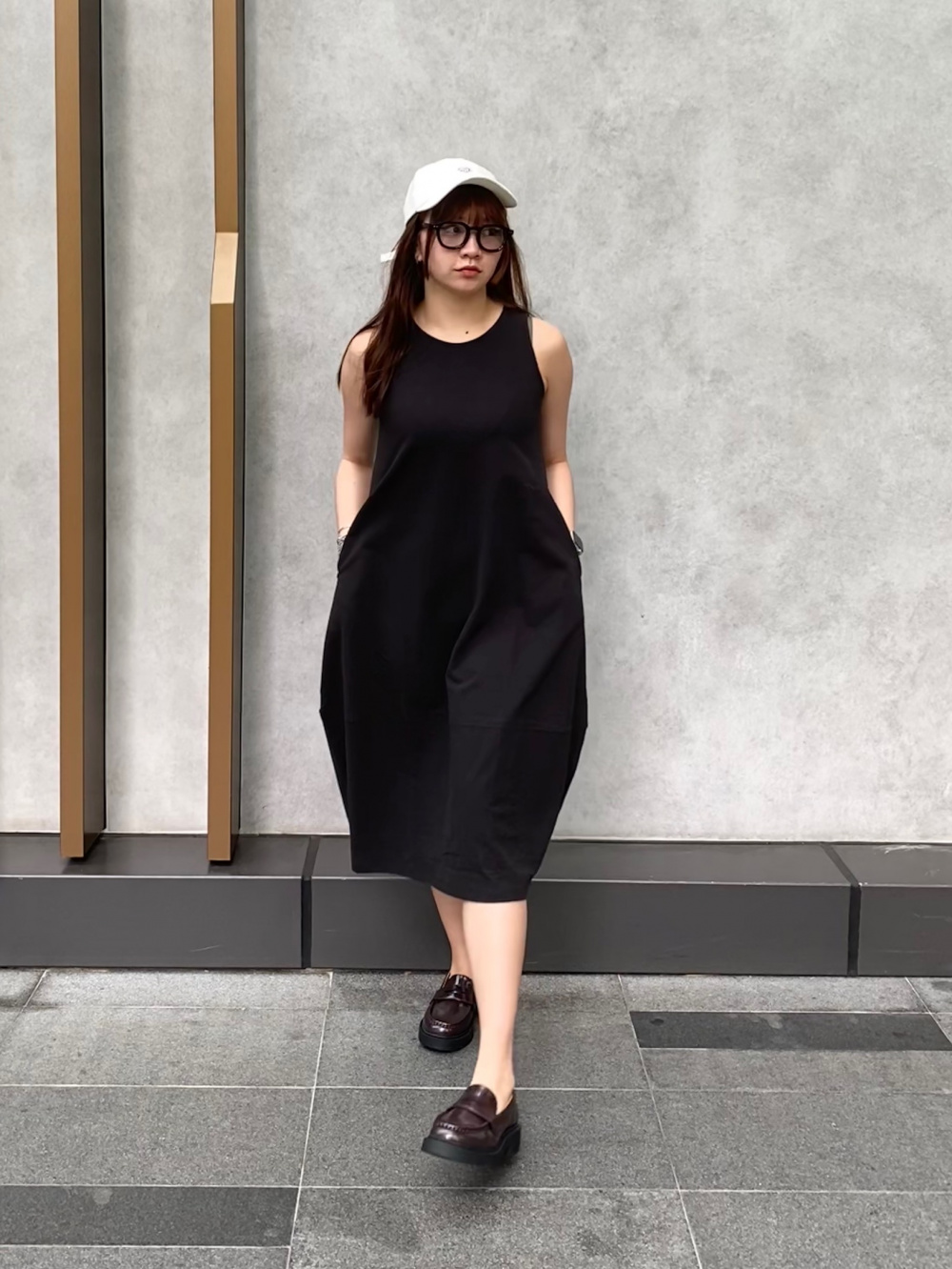 Check styling ideas forJersey Balloon Dress Sleeveless| UNIQLO SG