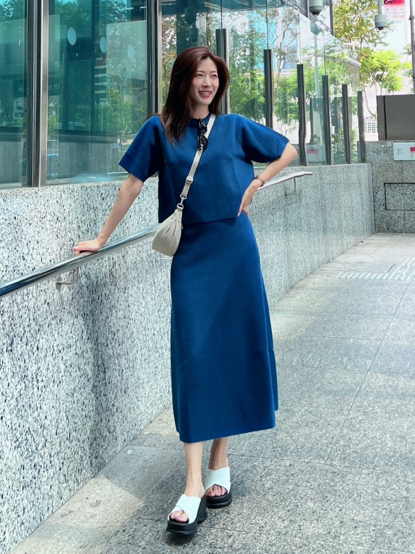 uniqlo cotton gathered mini dress Women's Cotton Gathered Mini Dress