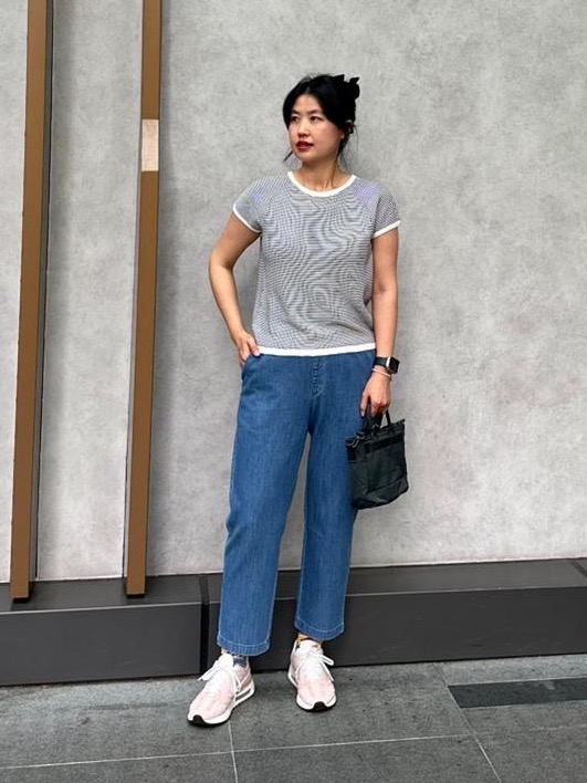 Cotton Relaxed Relaxed Fit Ankle Pants WOMEN'S COTTON RELAXED