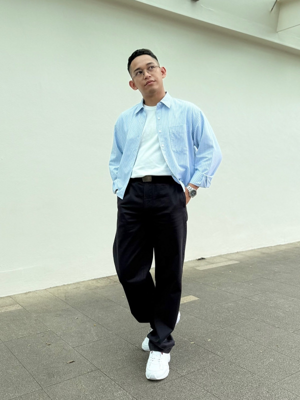 OXFORD BOXY SHIRT LONG SLEEVE
