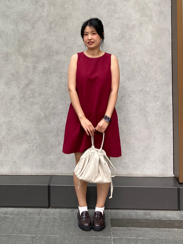 WOMEN'S LINEN BLEND SLEEVELESS MINI DRESS | UNIQLO PH