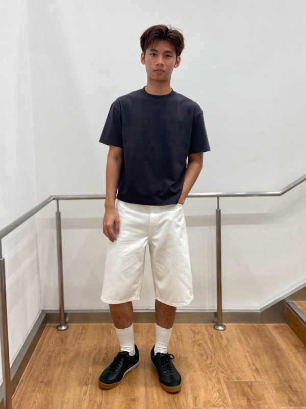 An outfit using Premium Linen Shirt Long Sleeve and Dry Waffle