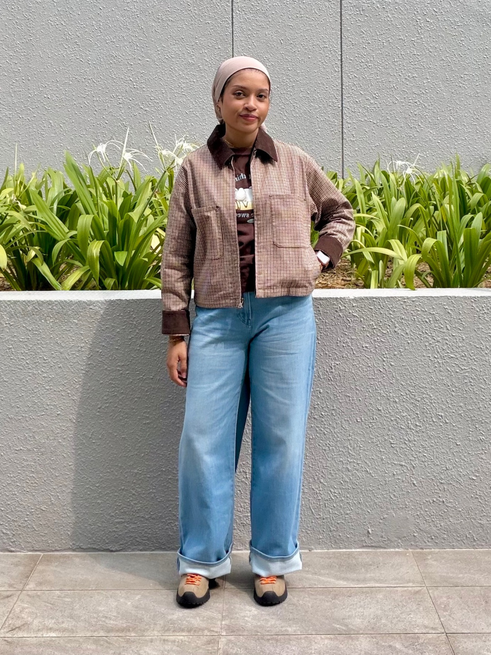 Check styling ideas for「EZY Wide Straight Jeans | Normal Length