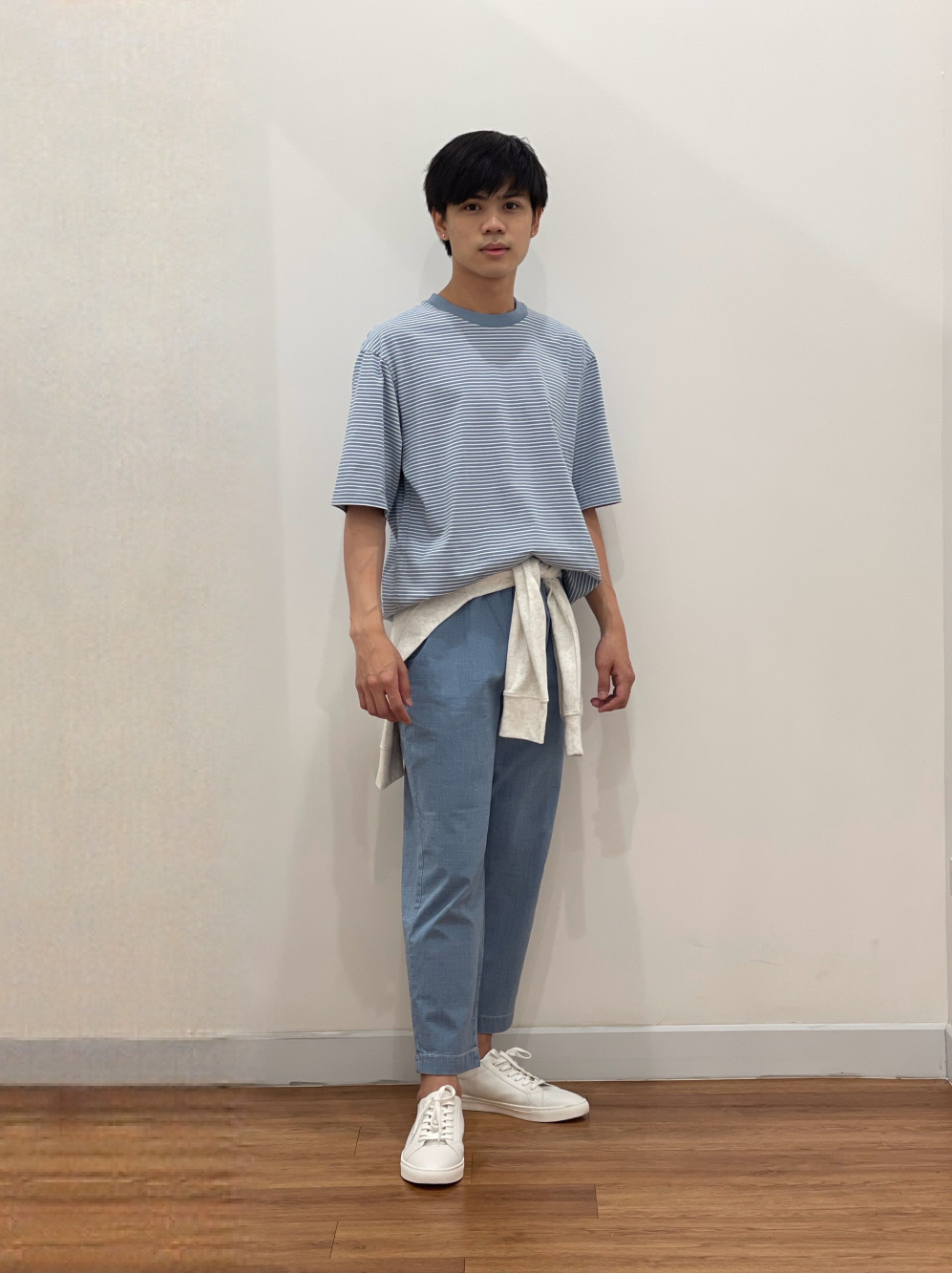 Check styling ideas for「Cotton Relaxed Ankle Pants」