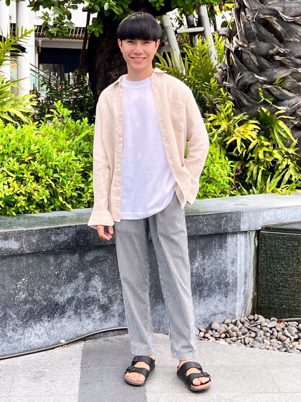 Uniqlo cheap striped pants