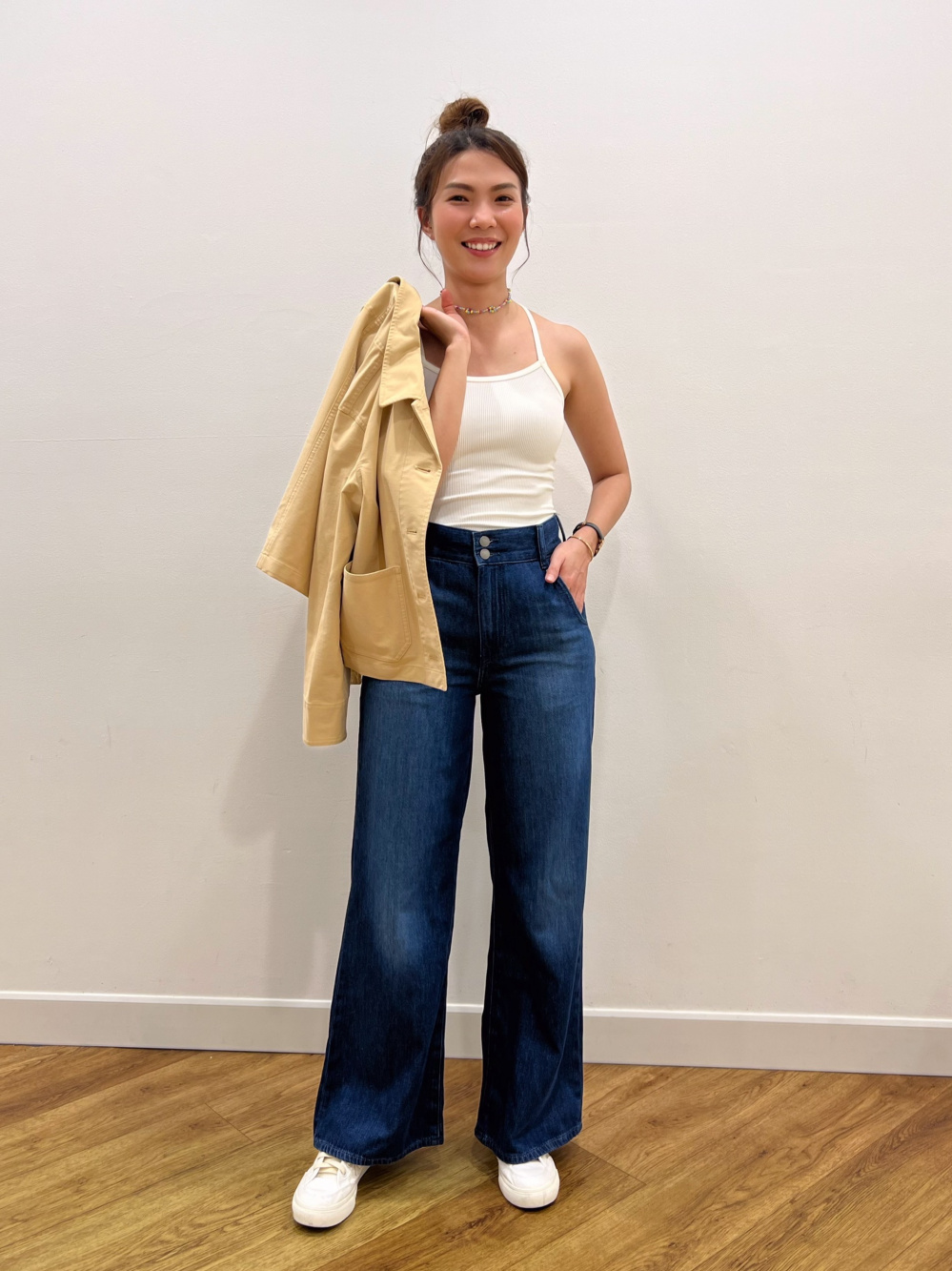 Check styling ideas for seamless cropped bra camisole uniqlo sg