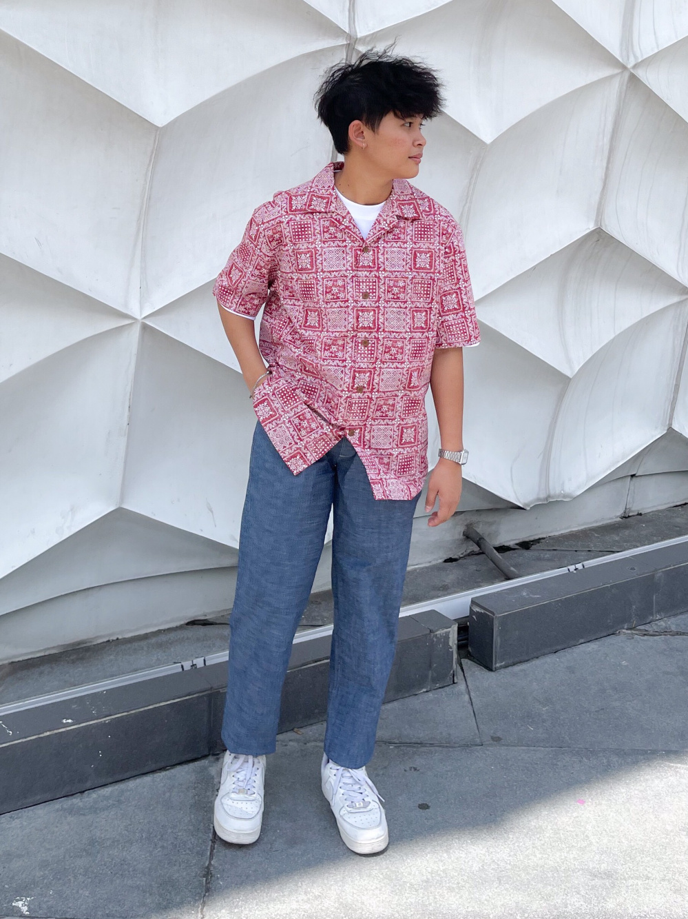 Check styling ideas for「Cotton Relaxed Ankle Pants」