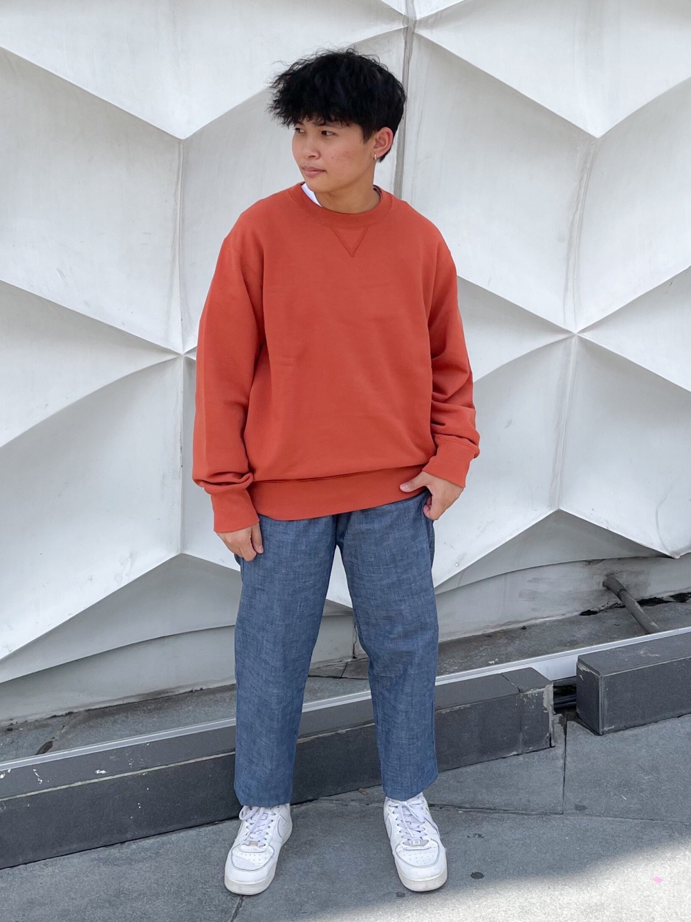 Check styling ideas for「Cotton Relaxed Ankle Pants」