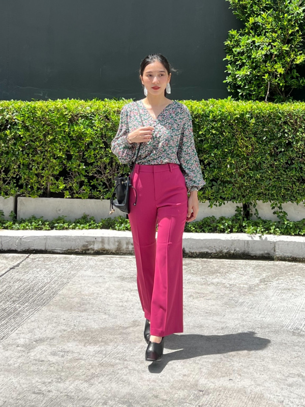 Uniqlo pink sale pants