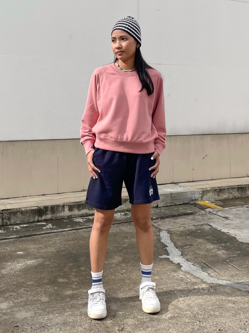 Check styling ideas for「Sweat Shorts」
