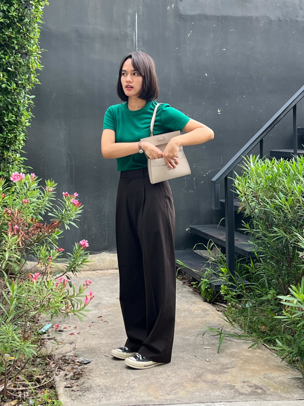 Uniqlo Wide Pleated Pants