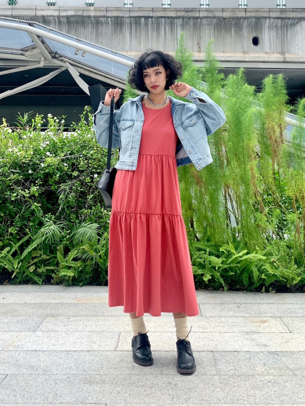 Uniqlo shop tiered dress