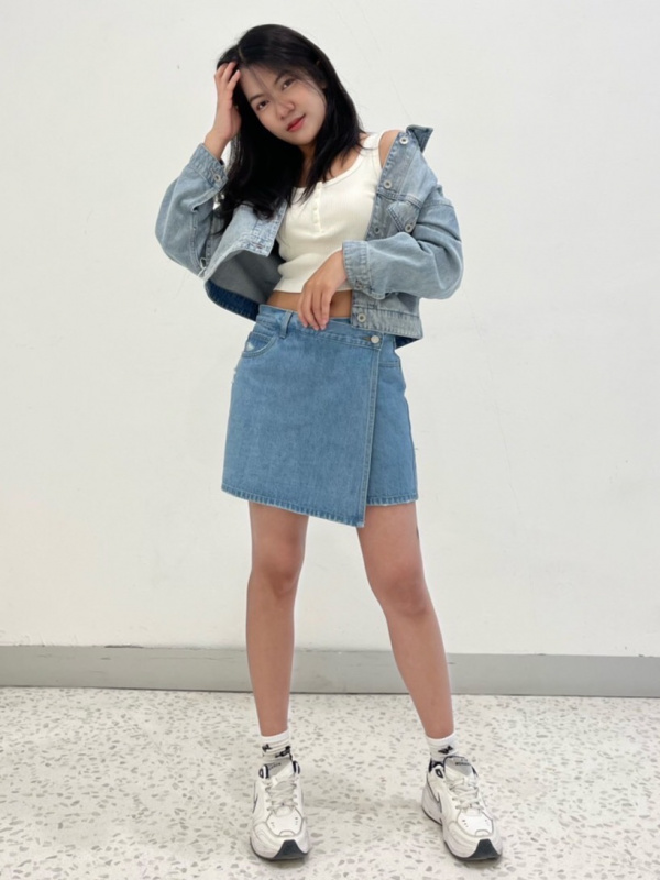WOMEN'S DENIM SKORT | UNIQLO SG