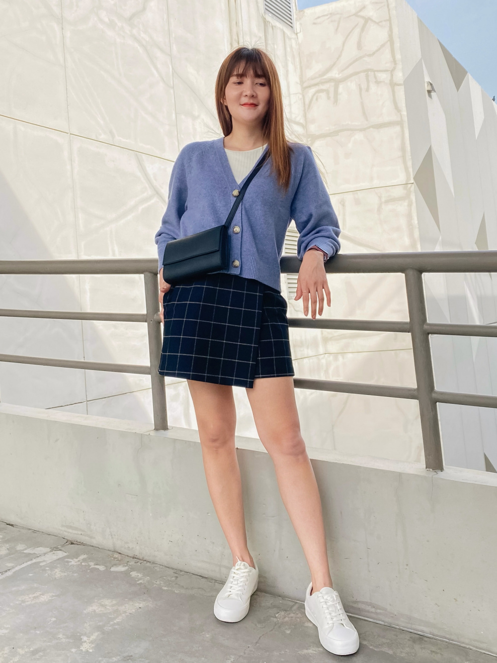 Check styling ideas for「Smart Skort (Windowpane)」