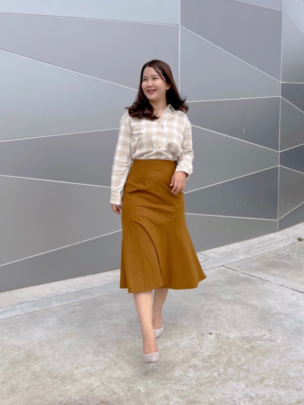 Flannel clearance skirt uniqlo