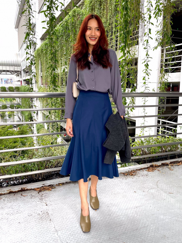 Uniqlo office clearance skirt