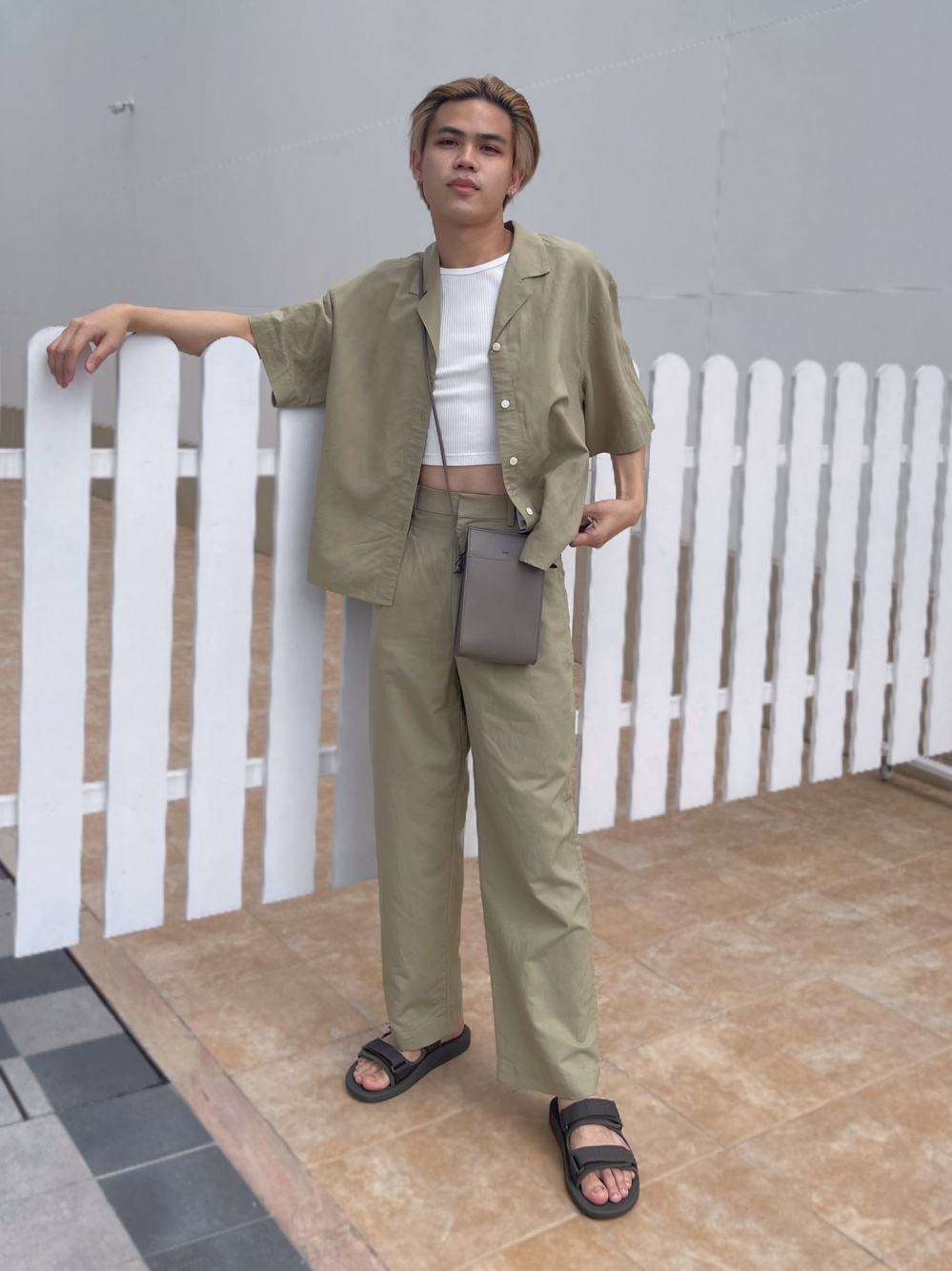 【et.UNiVER】separated pants combination et.UNiVER separated pants combination