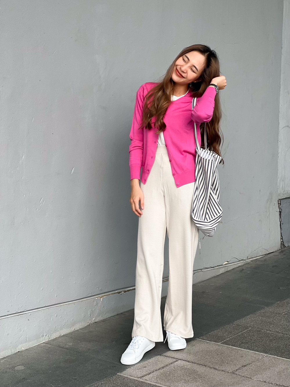 Check styling ideas for「Ultra Stretch Waffle Pants」