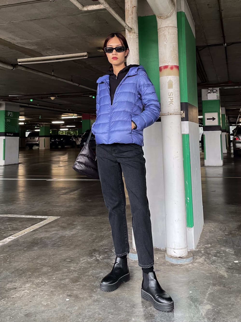 Check styling ideas for「Ultra Light Down Parka、Peg Top High Rise Jeans」 UNIQLO PH