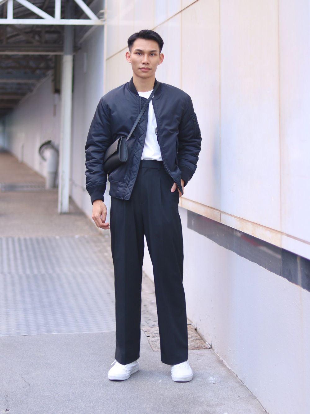 Check styling ideas for「MA-1 Blouson」| UNIQLO ID