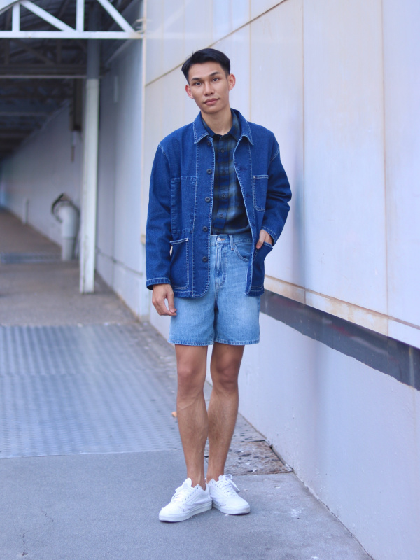 Denim deals jacket uniqlo