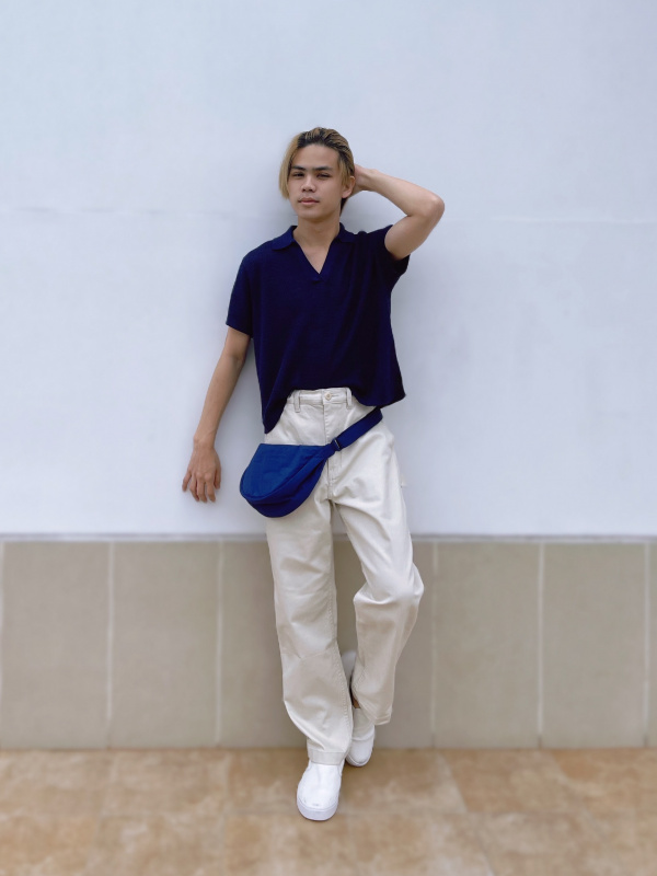 Check styling ideas for「Round Mini Shoulder Bag」