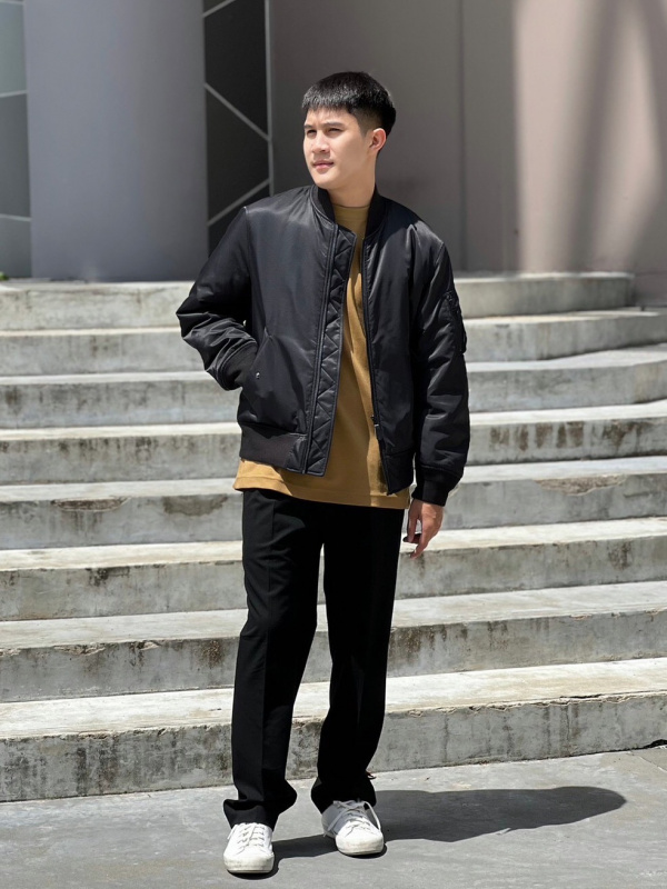 Flight store jacket uniqlo