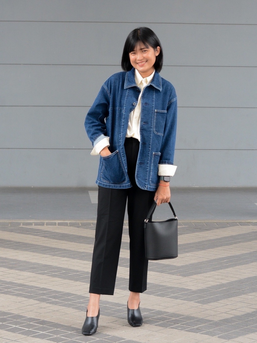 Check styling ideas for Utility Jacket Denim UNIQLO ID