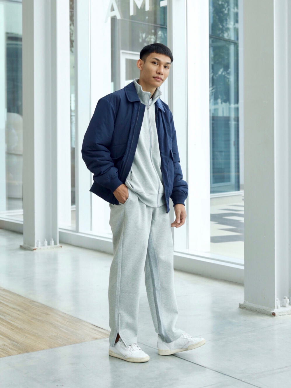 Check styling ideas for「Track Jacket JW Anderson、Track Pants JW