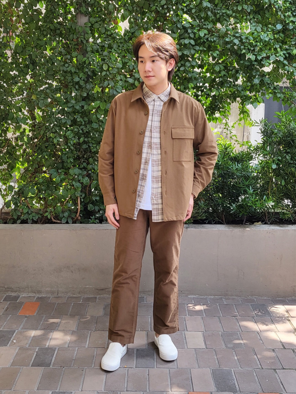 Uniqlo jersey shop work jacket