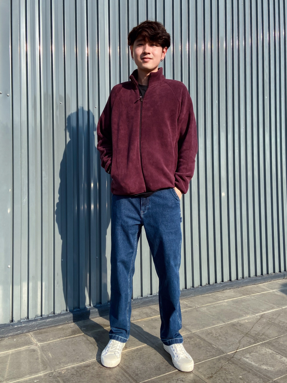 UNIQLO FLEECE LONG SLEEVE FULL-ZIP JACKET