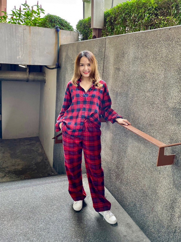 WOMEN S FLANNEL PANTS UNIQLO ID