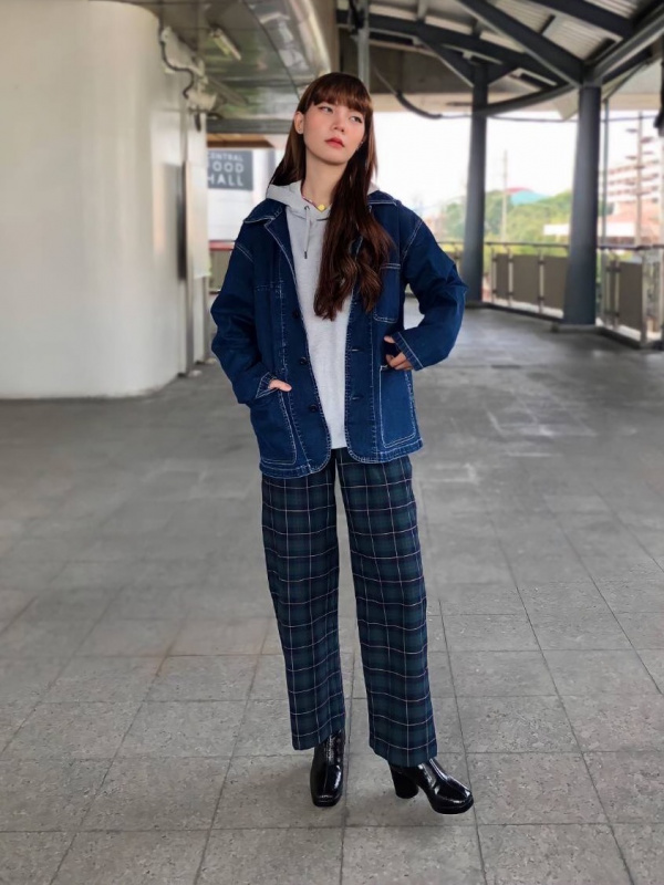 Utility Jacket (Denim)(Men's) outfit ideas| UNIQLO ID