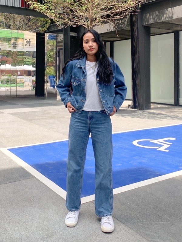 UNIQLO LOW RISE BAGGY JEANS