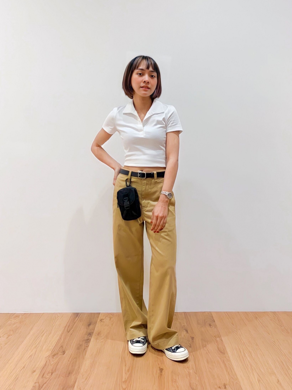 Check styling ideas for「Cotton Baggy Pants」